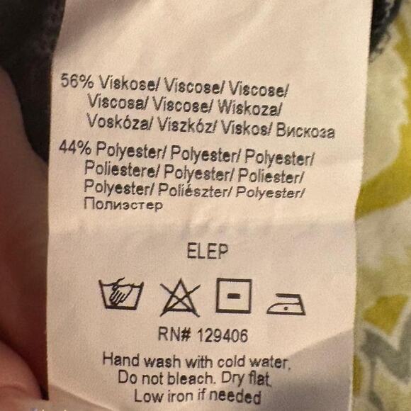 Dark Blue Ombre Long Sleeve Knit Blouse - Picture 8 of 8